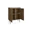 Manhattan Comfort Bogart Accent Cabinet in Rustic Brown and Nature 255BMC9 - alternate 4